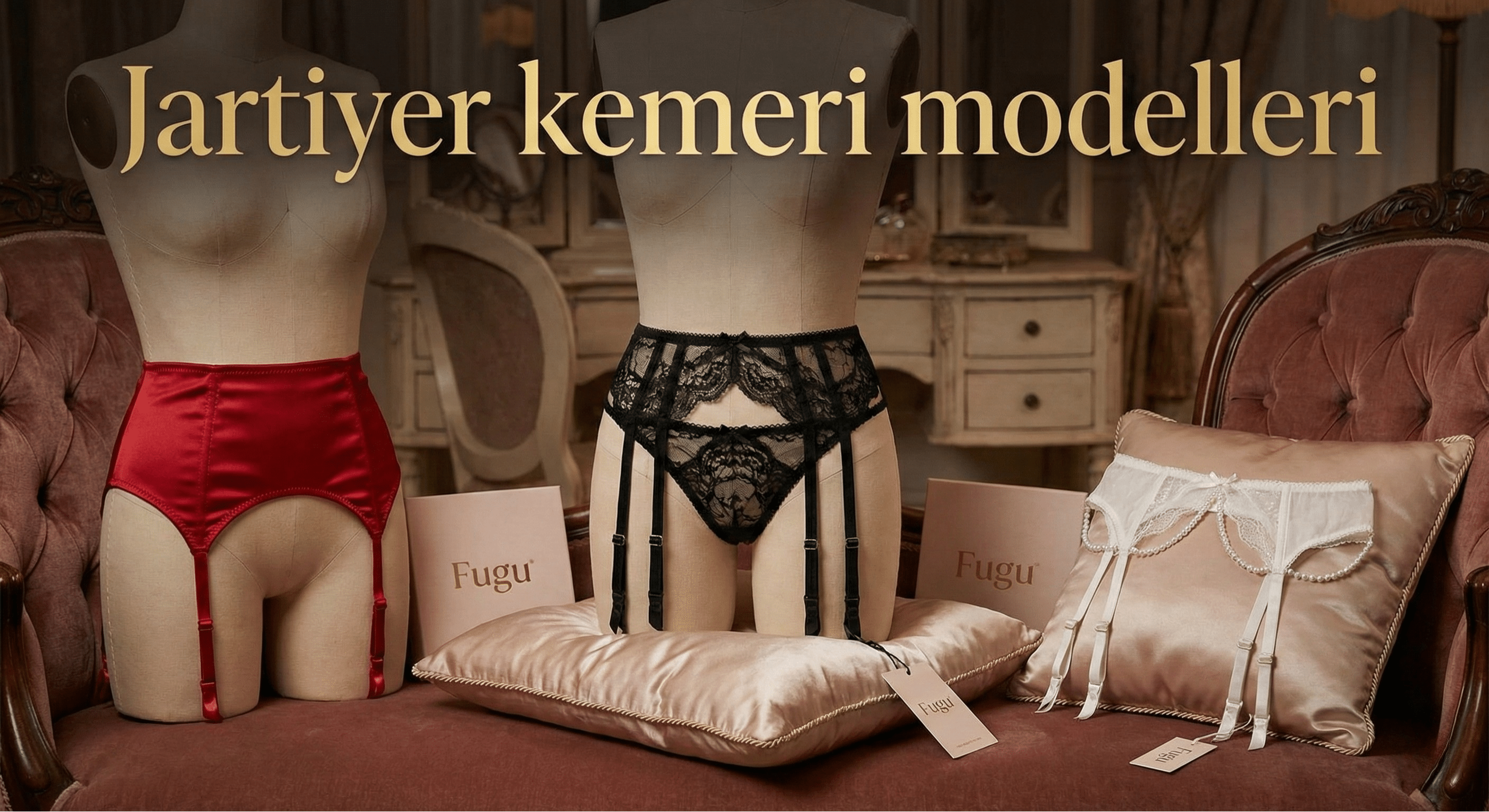 Jartiyer kemeri modelleri - FUGU.