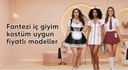 Fantezi iç giyim kostüm uygun fiyatlı modeller